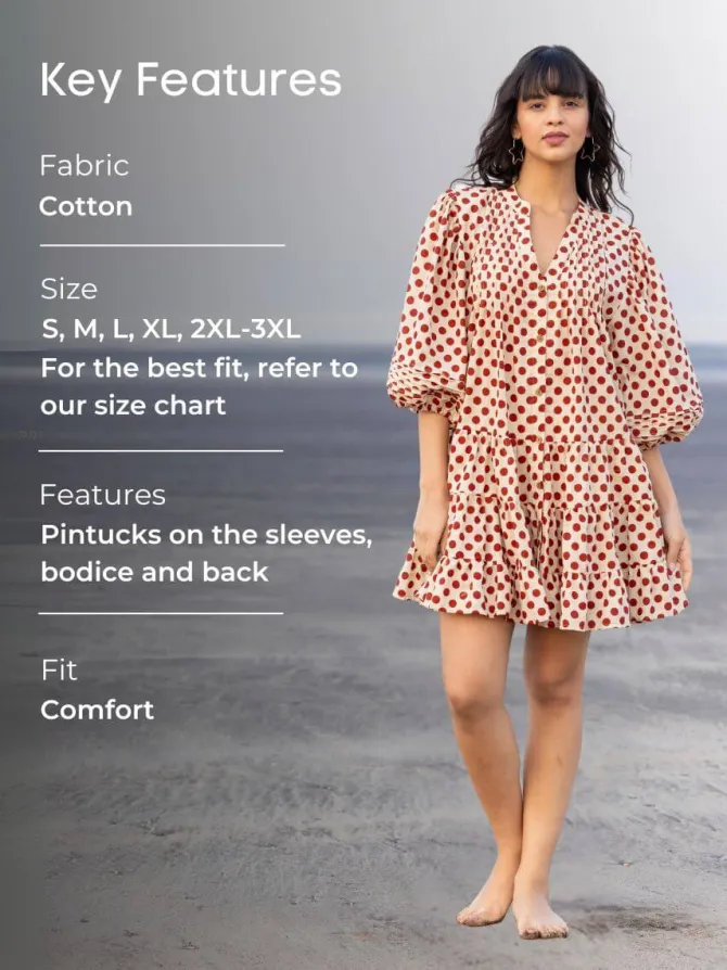 Uma Cotton Midi Dress