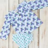 Unicorn Block Printed Cotton Bloomer Set