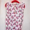 Unicorn Organic Cotton Block Printed Romper