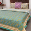 Utsa Block Printed Cotton Quilt