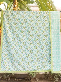 Utsav Block Printed Muslin Dohar