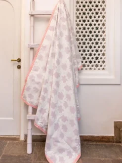 Vaidehi Block Printed Cotton Muslin Dohar