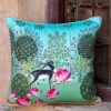 Van Mahotsav Cotton Cushion Cover - 16 Inch