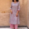 Varuni Hand Block Printed Cotton Kurta