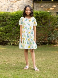 Verdant Organic Cotton Sleeveless Dress