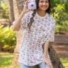 Vishwa Hand Block Printed Oversized T-shirt