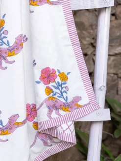 Vismaya Block Printed Muslin Dohar