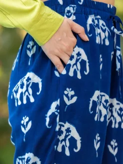 Vraj Indigo Trousers