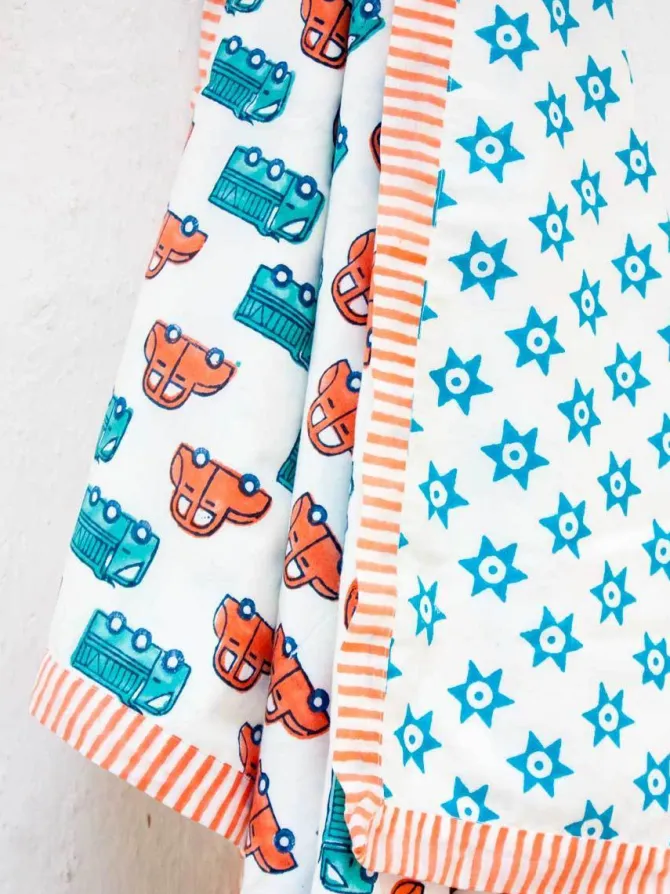 Vroom Vroom Organic Cotton Dohar