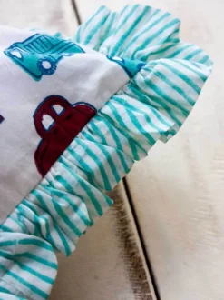 Vroom Vroom Organic Cotton Infant Pillow Cover