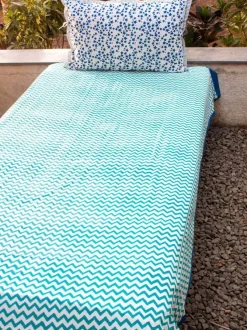Waves Organic Cotton Bedsheet