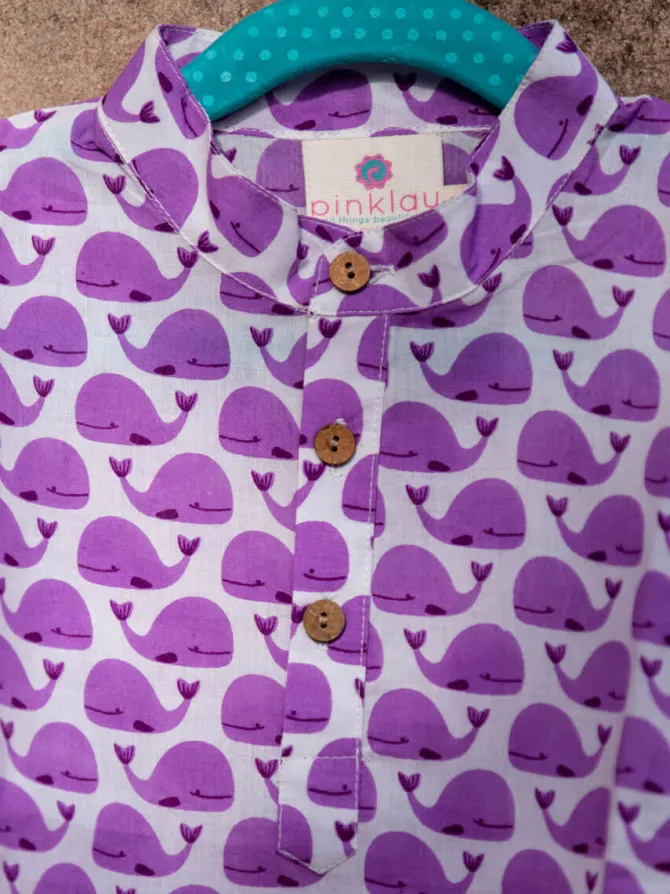 Willy Whale Organic Cotton Kurta