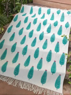 Zannat Cotton Dhurrie Rug