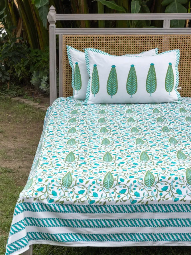 Zeenat Cotton Bedsheet