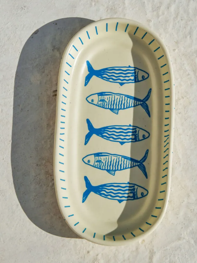 Zenith Ceramic Oval Platter