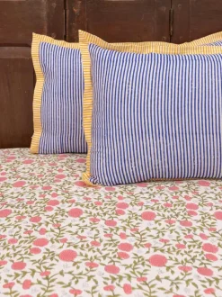 Zeniya Hand Block Printed Cotton Bed Sheet