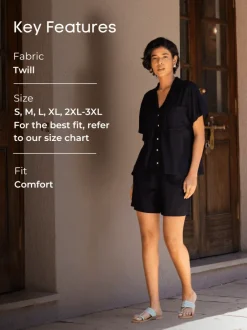 Zoe Black Co-ord Set