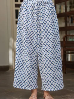 Zoya Cotton Palazzo Pants