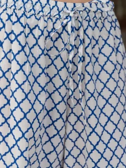 Zoya Cotton Palazzo Pants